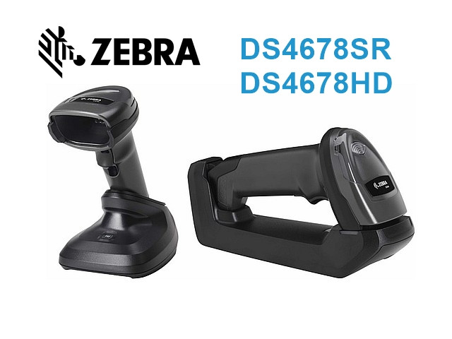 Zebra DS4678SR & DS4678HD 二維無線條碼描器